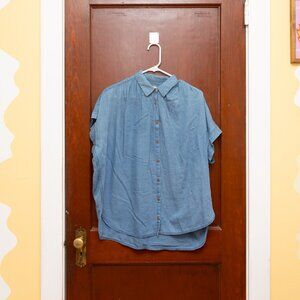 Madewell Medium Indigo Dolman Top